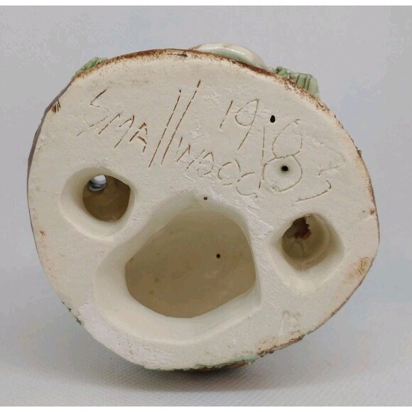 Hobbit Hole Bag End LOTR Hand Sculpted Porcelain Miniature Dana Smallwood VTG - Picture 10 of 10